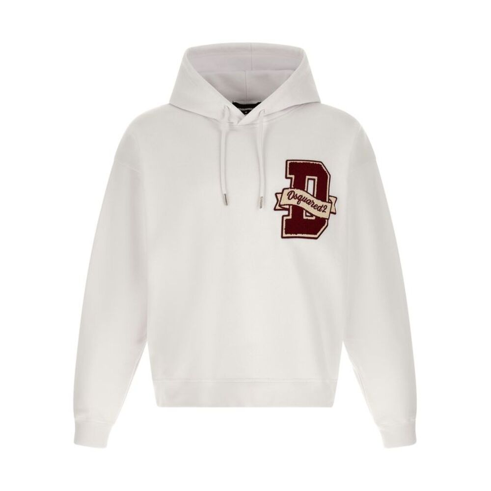 Dsquared² White Cotton Men's Sweatshirt